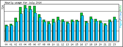 Hourly usage