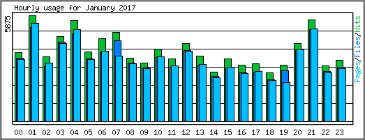 Hourly usage