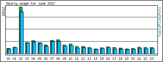 Hourly usage