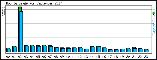 Hourly usage