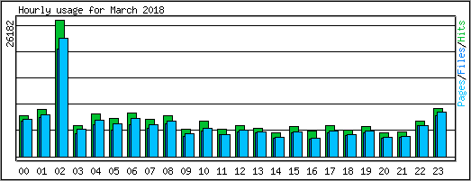 Hourly usage